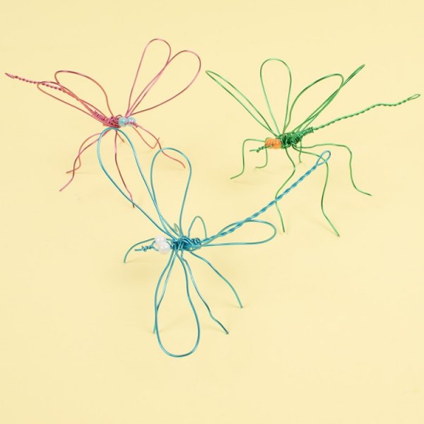 Aluminiumdraht, 10 Farben, Ø 1 mm, 3 mx 10 Aluminiumdraht, 10 Farben, Ø 1 mm, 3 mx 10