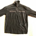 Kundenbild Fleece ohne Flor Schwarz - 150 cm