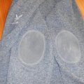 Kundenbild Team Patches Wildlederimitat mittelgrau 2 Stk