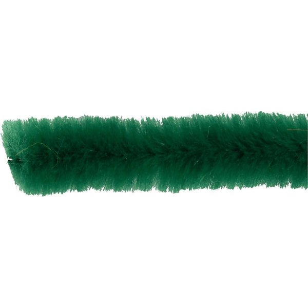 Pfeifenreiniger - 6 mm - dunkelgrün - 50 Stk Pfeifenreiniger - 6 mm - dunkelgrün - 50 Stk