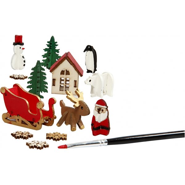 Holzfiguren zum Selbermachen - Weihnachten Holzfiguren zum Selbermachen - Weihnachten