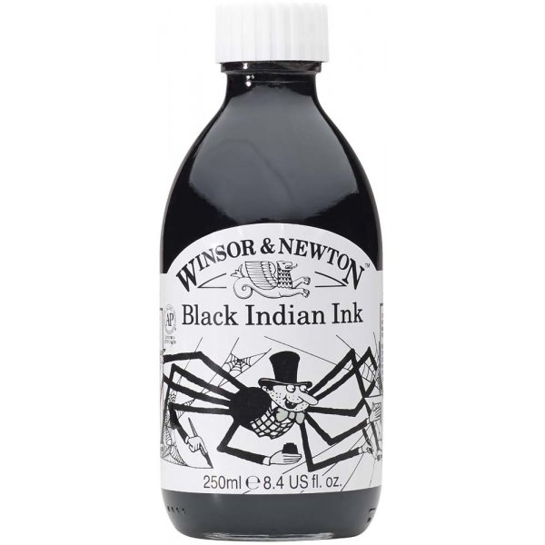Marker W&N 250 ml - 030 Schwarze Tusche 250 ml