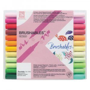 ZIG Brushables Pinselstifte - 24 Stifte
