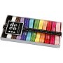 Dekoband - gemischte Farben - 12 x 1 m