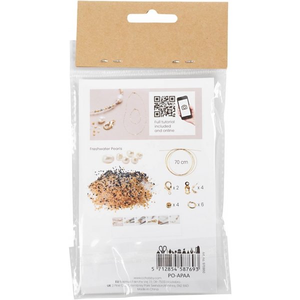 Mini-DIY-Schmuckset - Armband und Halskette mit Verschluss Mini-DIY-Schmuckset - Armband und Halskette mit Verschluss