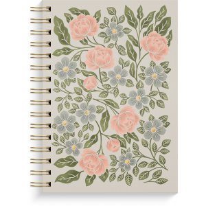 Notizbuch A5, Blumenträume, liniert, Spiralbindung Notizbuch A5, Blumenträume, liniert, Spiralbindung