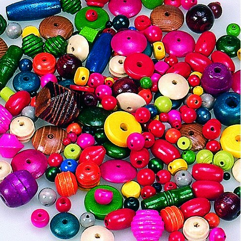 Holzperlenmischung Holzperlenmischung