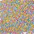 Buchstabenperlen Pastell 6,5 x - 6,5 mm - 750 Stk Buchstabenperlen Pastell 6,5 x - 6,5 mm - 750 Stk