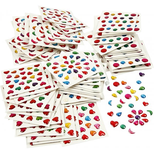 Miniaufkleber - 100 Blatt Miniaufkleber - 100 Blatt