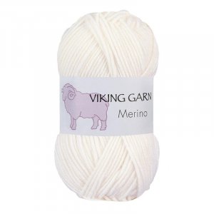 Wikingergarn Merino 50g - Weiß (800) Wikingergarn Merino 50g - Weiß (800)