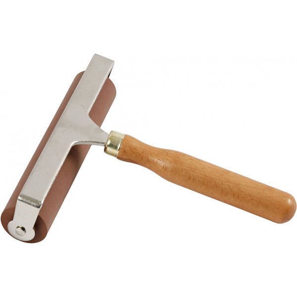 Gummiwalze/Linoleumwalze - 14,7 cm Gummiwalze/Linoleumwalze - 14,7 cm