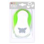 Stanzer Schmetterling 5 cm - Grün/Weiß Stanzer Schmetterling 5 cm - Grün/Weiß
