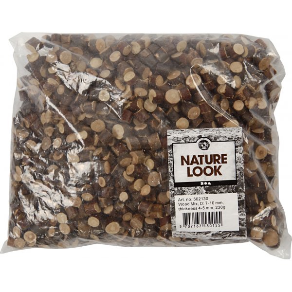 Holzbretter - Ø7-10 mm - 230 g Holzbretter - Ø7-10 mm - 230 g