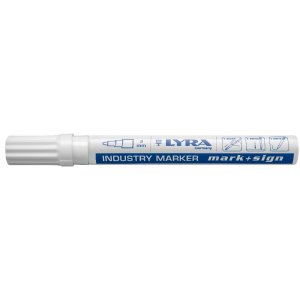 Permanentmarker Mark&Sign 2-4 mm - Weiß Permanentmarker Mark&Sign 2-4 mm - Weiß