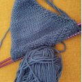 Kundenbild DROPS Big Merino Mix Garn - 50 g - Jeansblau (07)