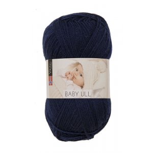 Wikingergarn Babywolle 50g - Marineblau (326) Wikingergarn Babywolle 50g - Marineblau (326)