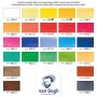 Van Gogh Aquarell-Set in Metallbox ½ Tasse (24 Farben) Van Gogh Aquarell-Set in Metallbox ½ Tasse (24 Farben)