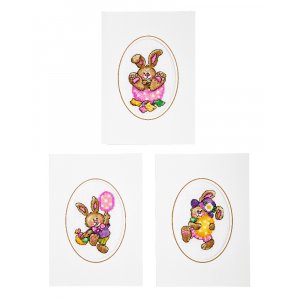 Stickset kurz - Osterhase 3er-Pack Stickset kurz - Osterhase 3er-Pack