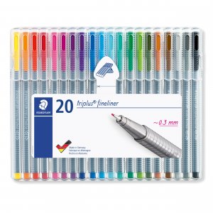 Fineliner Triplus 0,3 mm - 20 Stifte Fineliner Triplus 0,3 mm - 20 Stifte