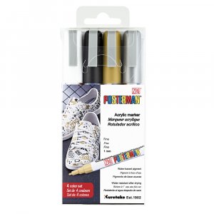 Markierstift ZIG Posterman PMA-20 1 mm, 4 St�ck
