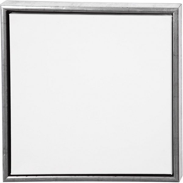 ArtistLine Leinwand mit Rahmen - Antiksilber/Weiß - 44 x 44 cm ArtistLine Leinwand mit Rahmen - Antiksilber/Weiß - 44 x 44 cm