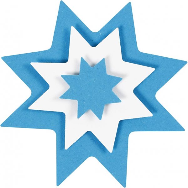 Schicht-auf-Schicht-Stanzer - grafischer Stern - 3 Stk Schicht-auf-Schicht-Stanzer - grafischer Stern - 3 Stk