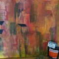 Kundenbild Acrylfarbe Sennelier Abstract 120ml - Cad. Rot-Orange-Farbton (615)