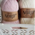 Kundenbild DROPS Nord Mix Garn - 50 g - Hellbeige (07)