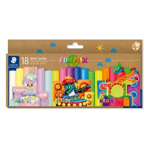Noris Junior Modellierwachs, verschiedene Farben - 18er-Packung Noris Junior Modellierwachs, verschiedene Farben - 18er-Packung
