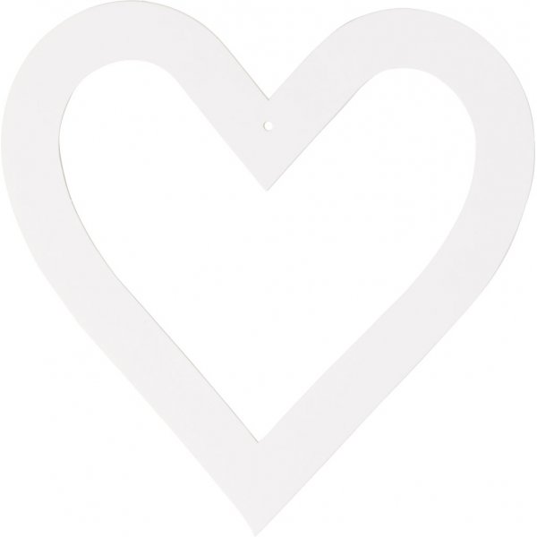 Teach Me Herzrahmen - weiß - 16 Stück Teach Me Herzrahmen - weiß - 16 Stück
