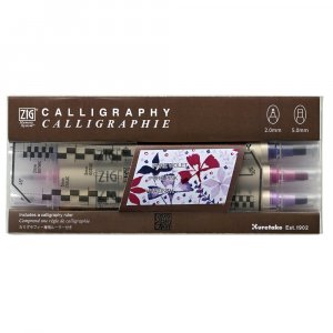 ZIG MS Kalligrafie violett-rosa - 3er-Set ZIG MS Kalligrafie violett-rosa - 3er-Set