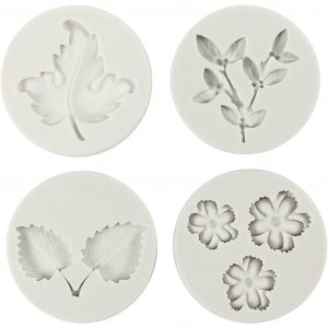Silikonform Blumen & Blätter Silikonform Blumen & Blätter