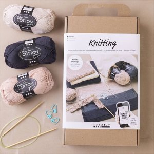 Beginnen Sie mit dem DIY-Kit-Stricken Beginnen Sie mit dem DIY-Kit-Stricken