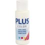 Plus Color Hobbyfarbe - gebrochenes Wei - 60 ml