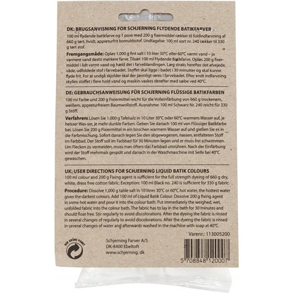 ES Batik-Fixiermittel - 200 g ES Batik-Fixiermittel - 200 g