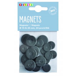 Rundmagnete (15-20 mm) in mehreren Varianten