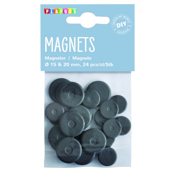 Rundmagnete (15-20 mm) in mehreren Varianten