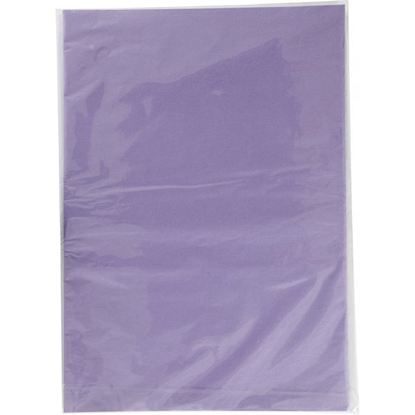 Seidenpapier - hellviolett - 50 x 70 cm - 14 g - 25 Blatt Seidenpapier - hellviolett - 50 x 70 cm - 14 g - 25 Blatt