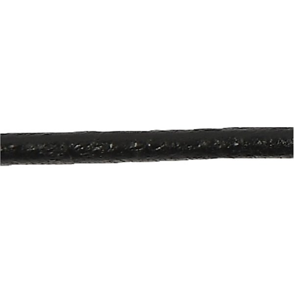 Lederband - Schwarz - 2 mm - 10 m Lederband - Schwarz - 2 mm - 10 m