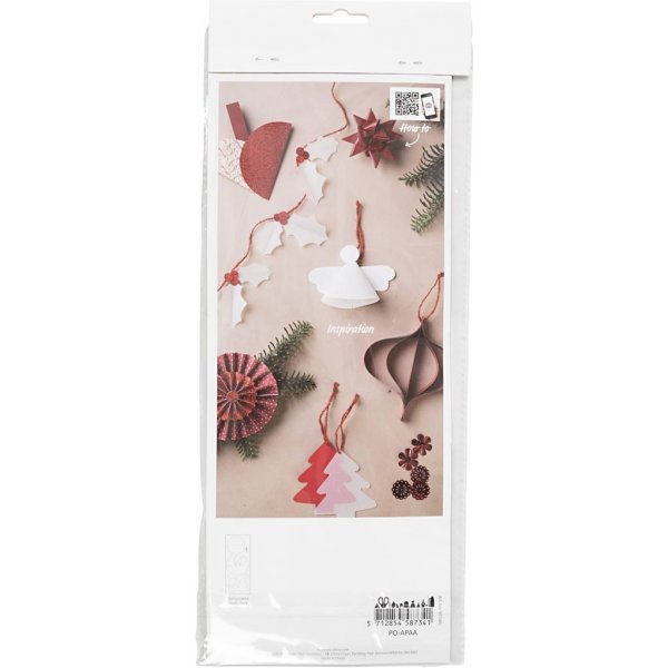 Kreativset - Scherenschnitt - Rot - Creme Kreativset - Scherenschnitt - Rot - Creme