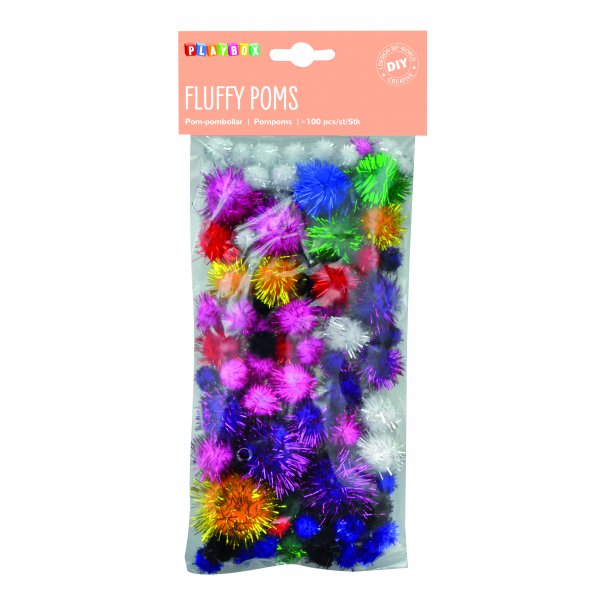 Pom-Pom-Glitzer Pom-Pom-Glitzer