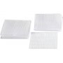 Perlenteller - kleine Quadrate - 10 Stk