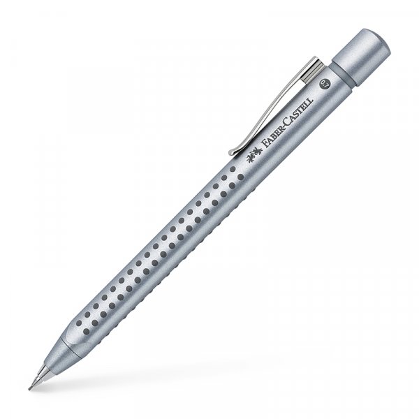 Kugelschreiber - Faber-Castell - Druckbleistift - Grip 2011 - 0,7 mm Silber