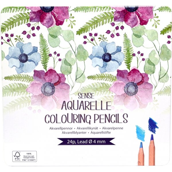 Aquarellstifte Sense - 24 Stifte Aquarellstifte Sense - 24 Stifte