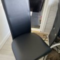 Kundenbild Polsterstoff Vinyl / Kunstleder Schwarz - 140 cm
