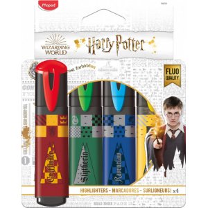 Harry Potter - Markierungsstifte im 4er-Pack Harry Potter - Markierungsstifte im 4er-Pack