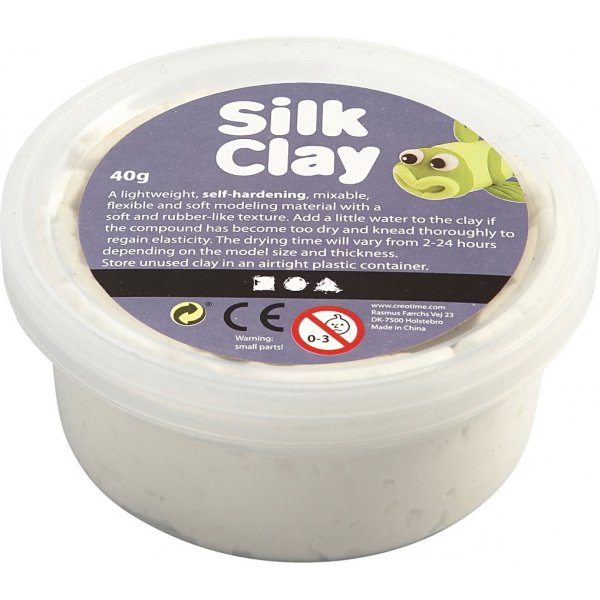 Silk Clay® - weiß - 40 g Silk Clay® - weiß - 40 g