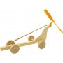 Holzauto mit Propeller 6-tlg