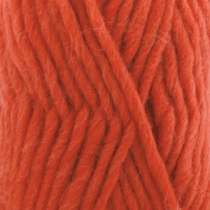 DROPS Snow Uni Color Garn - 50 g - Orange (07) DROPS Snow Uni Color Garn - 50 g - Orange (07)
