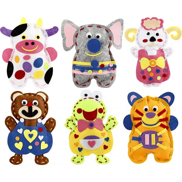 Lustige Freunde - 6 x 3 Stk Lustige Freunde - 6 x 3 Stk